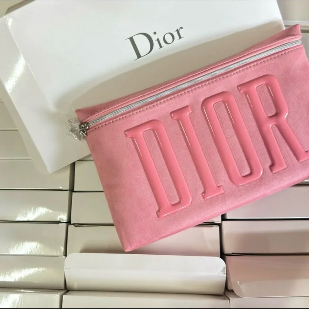 Dior Beaute Pink Cosmetic Bag - Picture 3 of 5